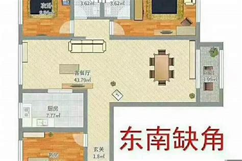 房間缺角|房子格局不正？ 四方位缺角化解不難 